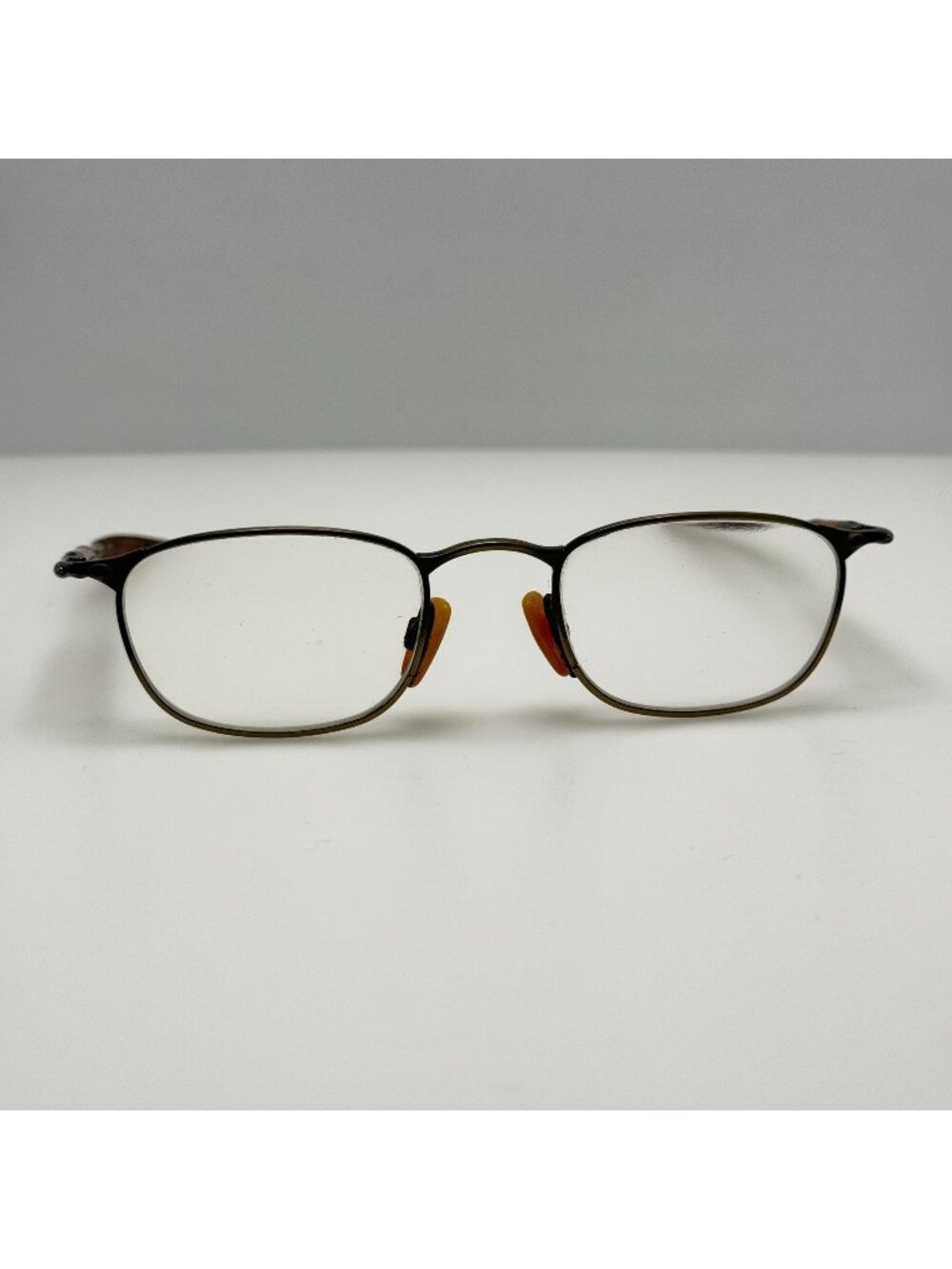 Oakley OO Wire Antique Gold Eyeglasses Eye Glasses Frames 47-20 Read Description
